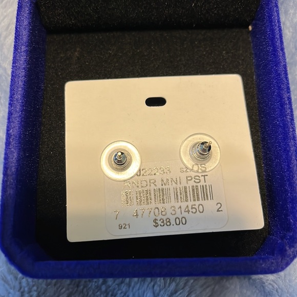 Red Reindeer Earrings - Picture 3 of 3